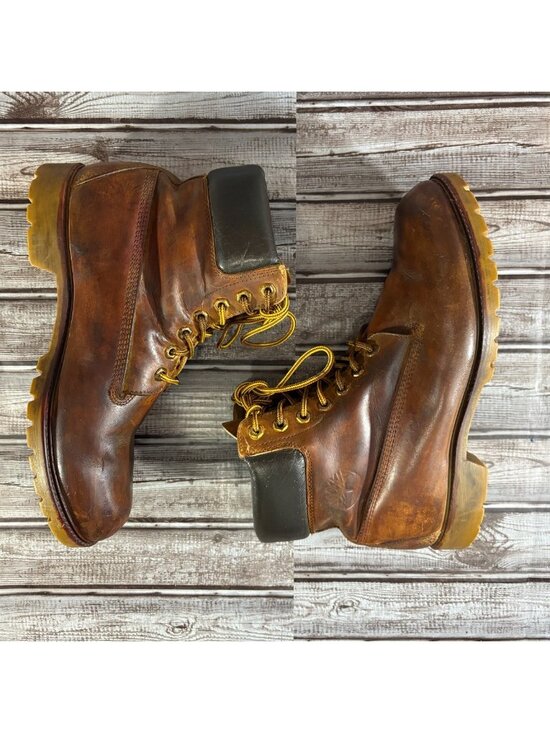 Timberland oil resistant Boots size 10 W made in USA vintage 80\'s main image 10